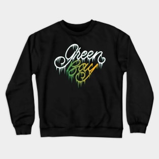 Green Bay Icicle Lettering Crewneck Sweatshirt